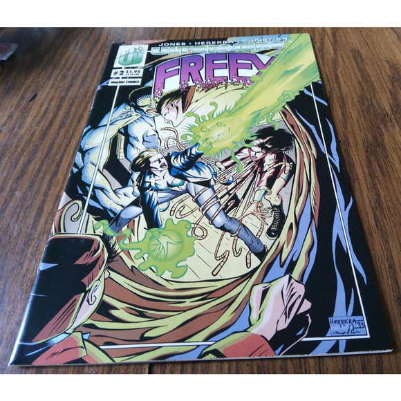 Freex #2 (August 1993 Malibu Comics) - Picture 1 of 3